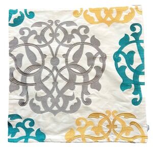 Pillowcase Throw Cover Bed Sofa 20 x 20 Floral Decor Protective Case Home